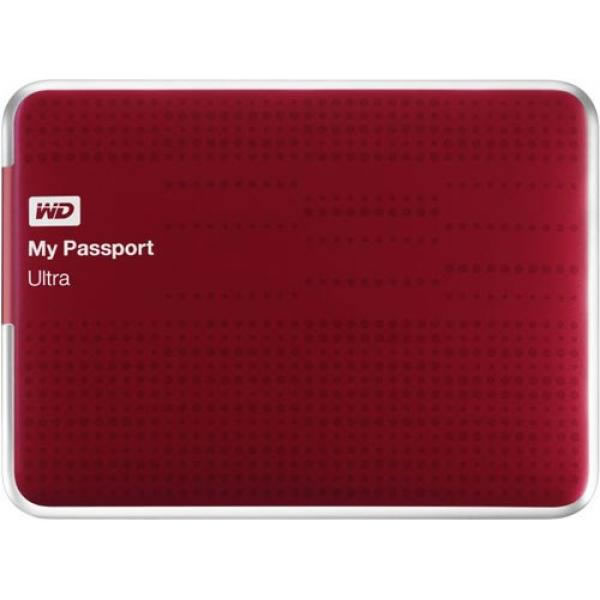 Western Digital 2tb My Passport Ultra Rojo